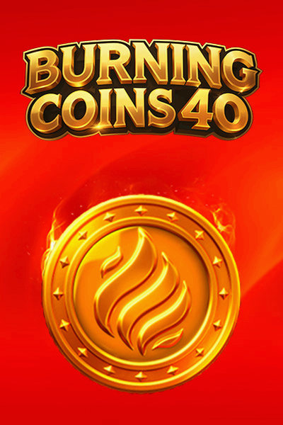 Pochette Burning Coins 40 au catalogue Betrepublic Casino