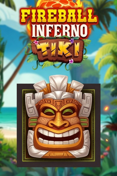 Visuel Fireball Inferno Tiki proposé par Betrepublic Casino